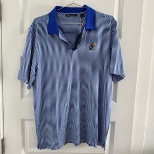 CUTTER & BUCK DryTec polo NWT Kansas Jayhawks